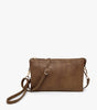 Jen & Co. Riley Monogrammable 3 Compartment Crossbody/Wristlet