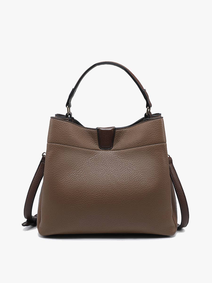 Jen & Co. Tati Monogram Satchel – Shoulder Strap Bag