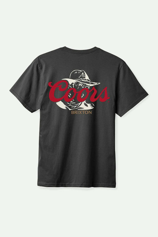 Brixton Men's Coors Wayne Standard T-Shirt
