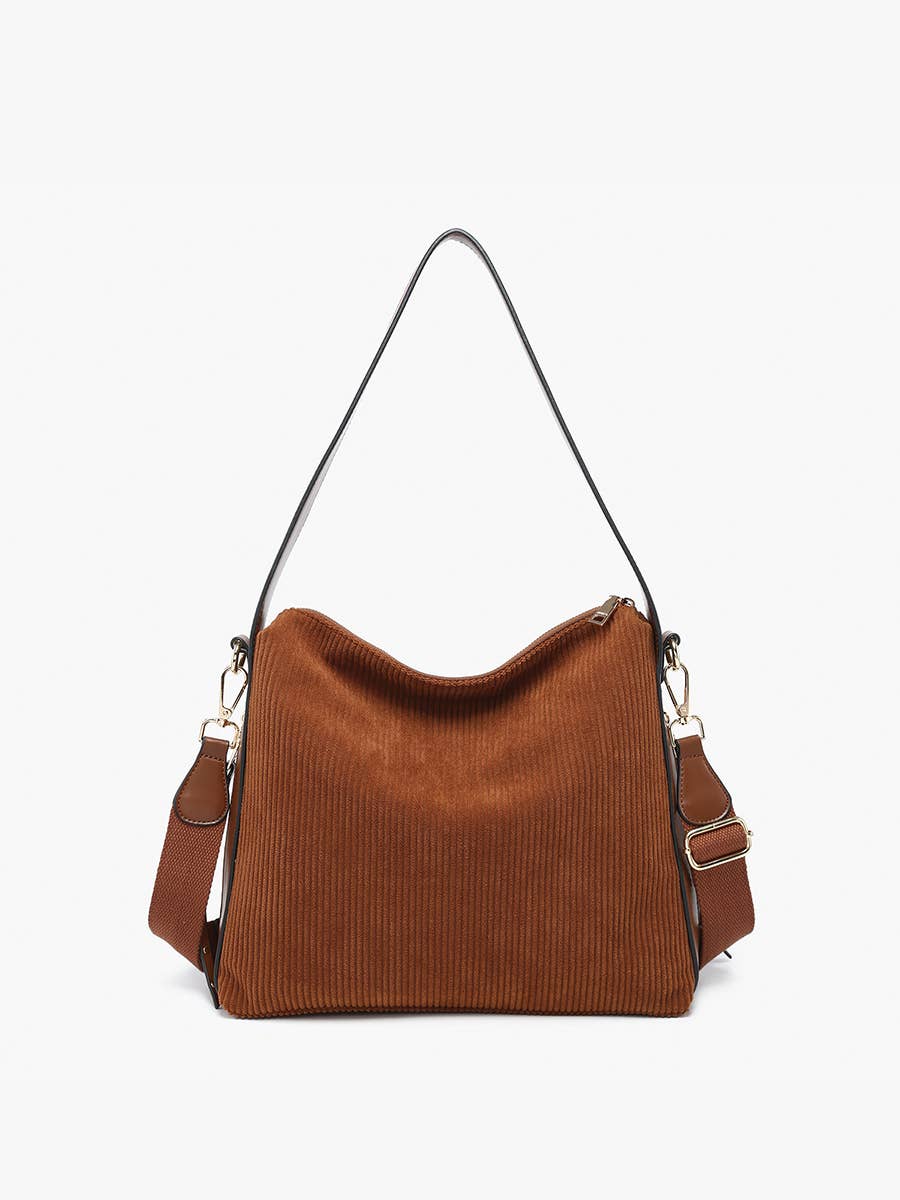 Jen & Co. Michaela Slouchy Hobo w/ Guitar Strap