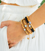 Lotus and Luna Sacred Insight Intention Bracelet