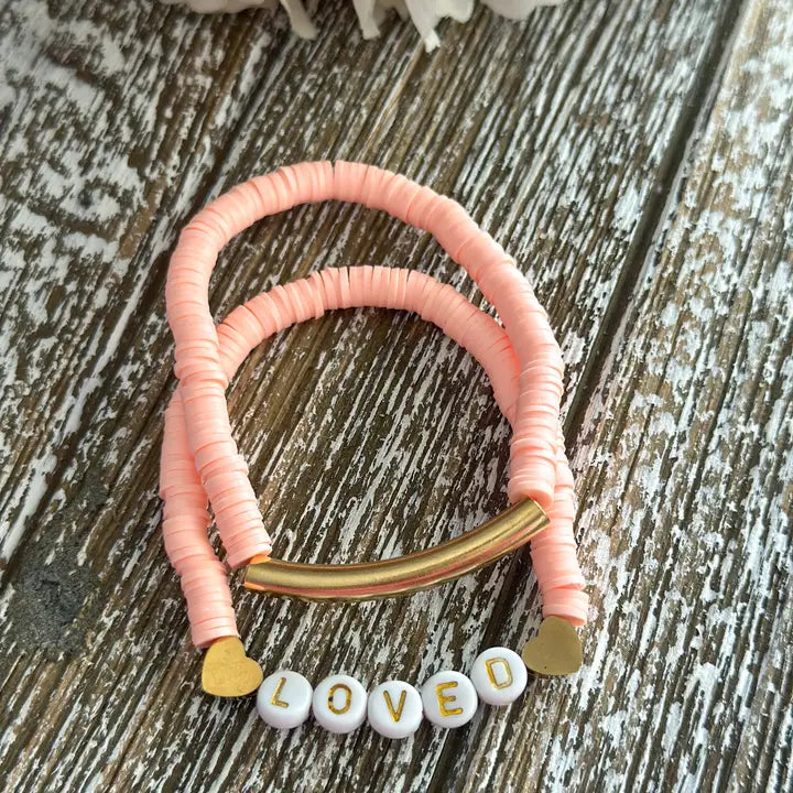 Heishi Bracelet Set