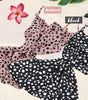 La Miel Polka Dot Flowy Camisole with Adjustable Straps