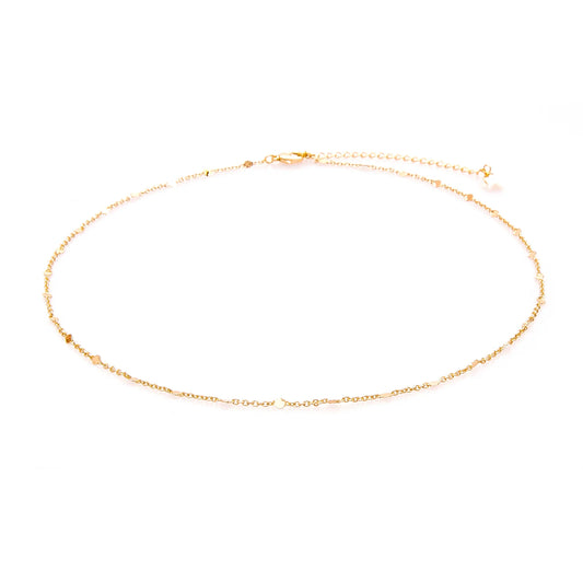 Circles In The Sand Gold Chain Bracelet