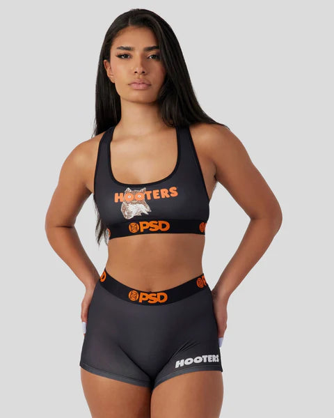 PSD Hooters - Uniform Black Boy Short