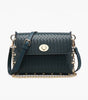 Jen & Co. Yazmin Faux Woven Crossbody Bag – Chain Strap
