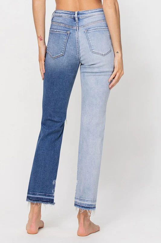 Criss Cross Boyfriend Jeans