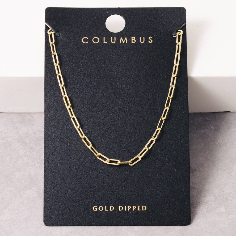 Fame Chain Link Necklace