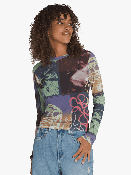 Vans Ludlow Mesh Long Sleeve