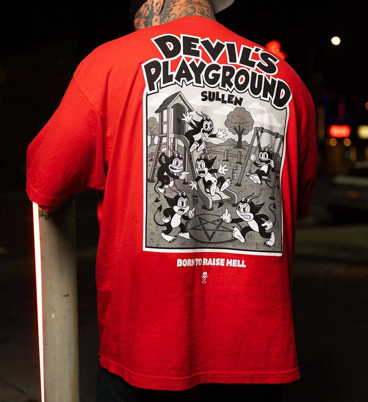 Sullen Men's Devil's Playground "1 Ton" Tee
