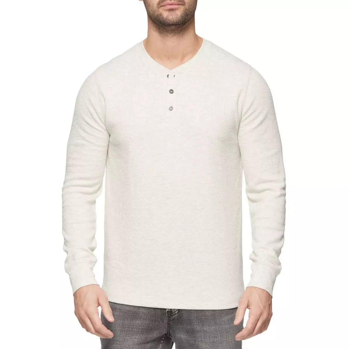 Flag & Anthem Men's Chatsworth L/S Soft Waffle Henley