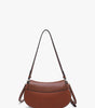 Jen & Co. Quinn Faux Suede Shoulder Bag w/ Push Lock