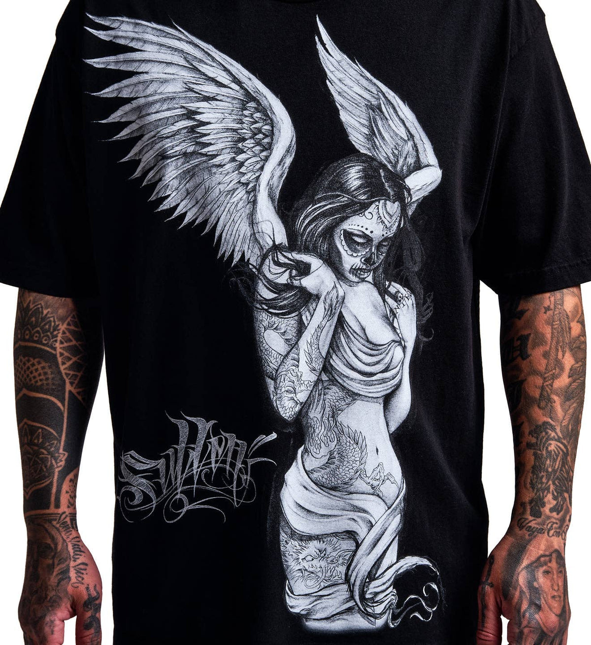 Sullen Men's Fallen Angel "1 TON" Tee