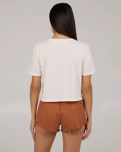 Salty Crew Ashore Crop Tee