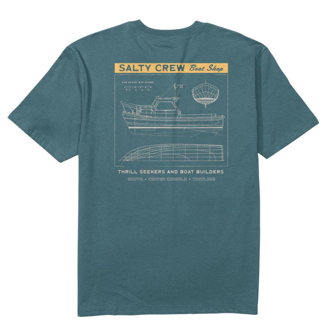Salty Crew Men's Boat Shop Classic Tee