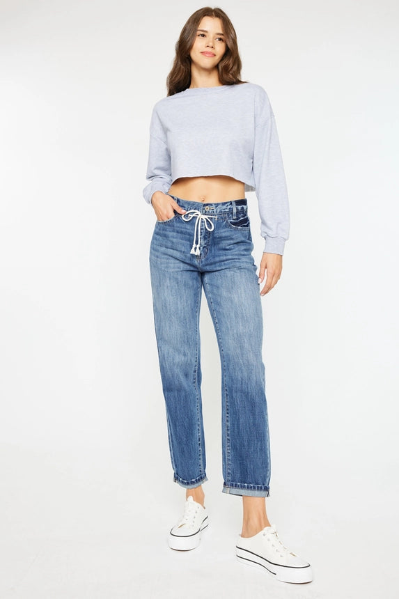 Kancan Drawstring Jeans