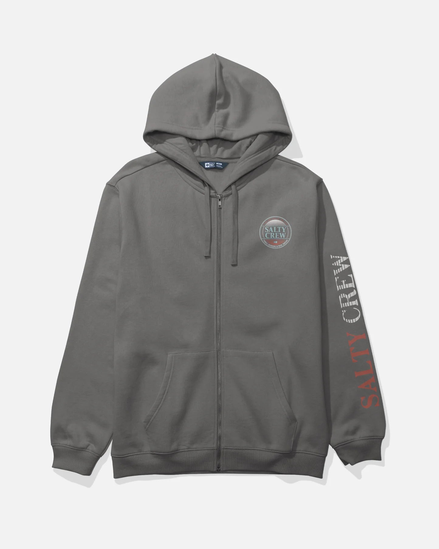 Salty Crew Men's Simple Fade Zip Fleece