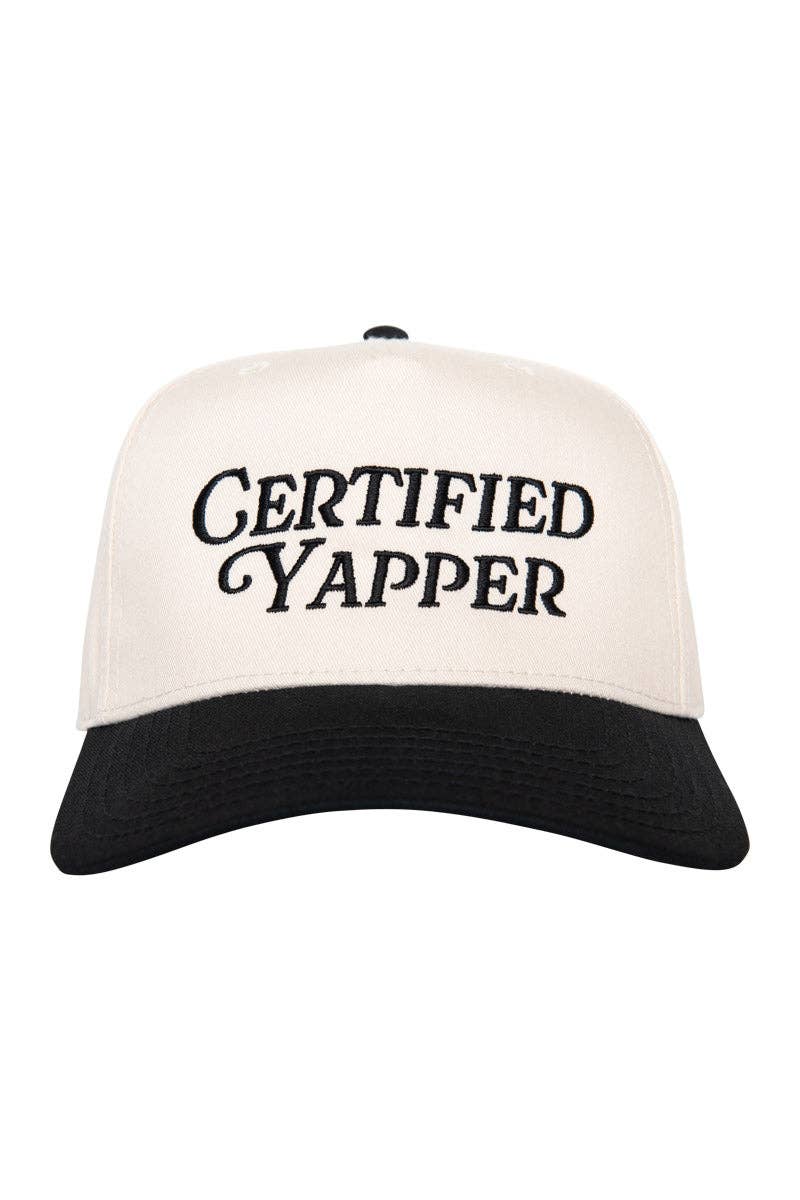 Katydid Women's Certified Yapper Two-Toned Vintage Hat