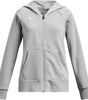 Girls' UA Rival Fleece Full-Zip Hoodie