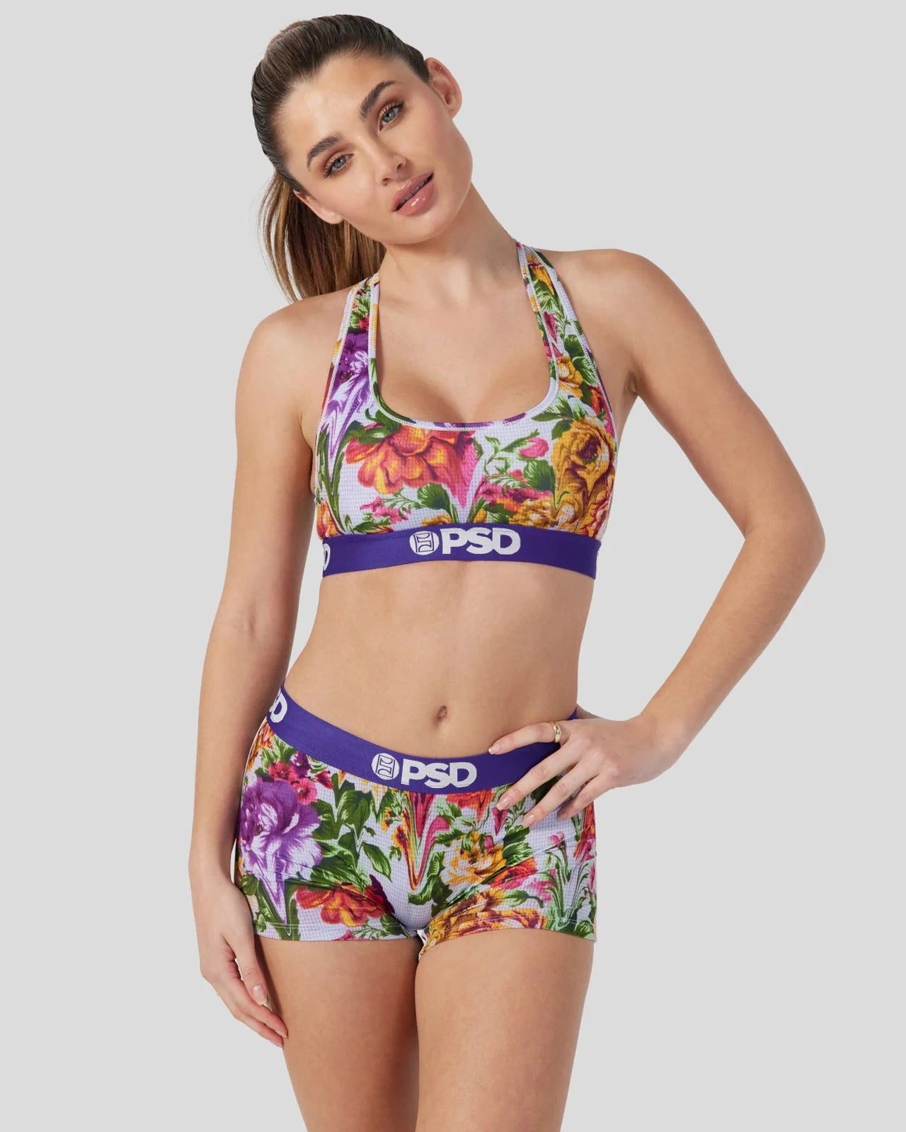 PSD Tapestry Meltdown Sports Bra