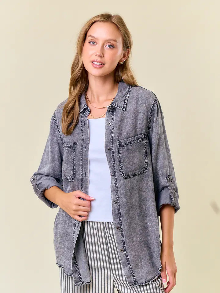 Doe and Rae Women's Chambary Shirt w/Pockets