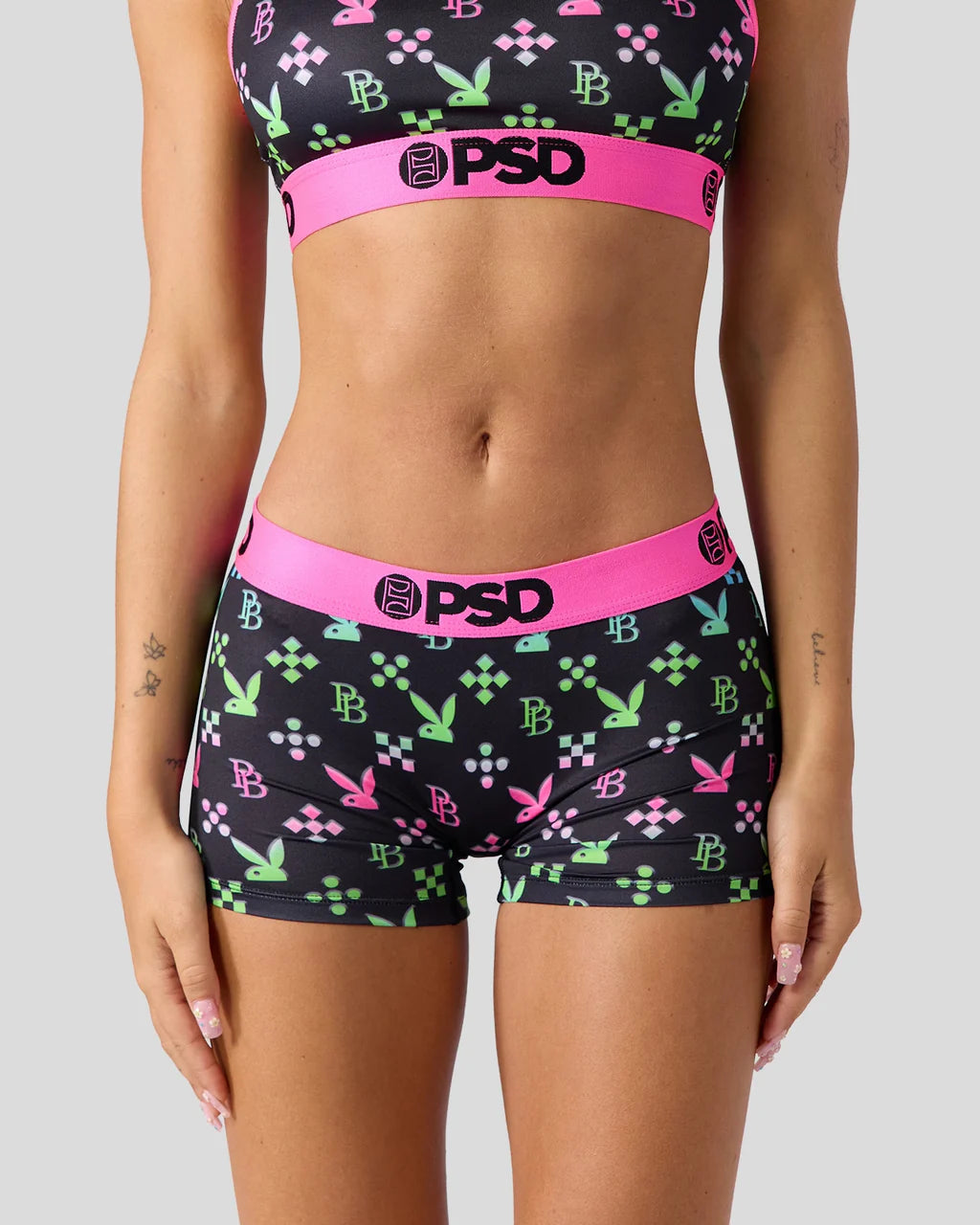 PSD Women's Playboy Cheetah Boyshort