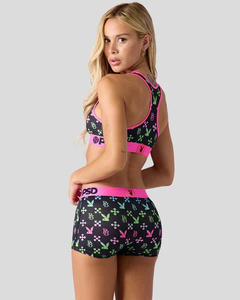 PSD Women's Playboy Cheetah Boyshort