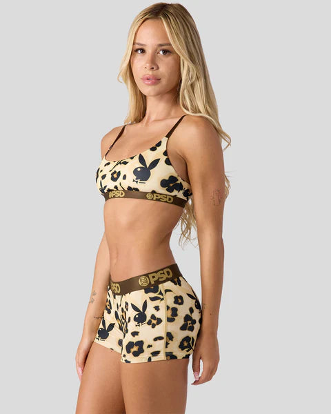 PSD Women's Playboy Cheetah Boyshort
