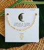 Good Fortune + Growth 2mm Metal Accent Healing Necklace