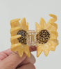 Adorro Sunflower Claw Clip