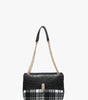 Jen & Co. Winter Plaid Shoulder Bag w/ Adjustable Chain Strap
