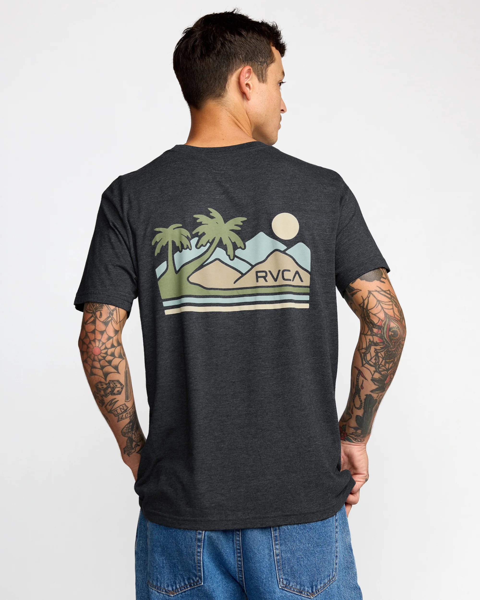 RVCA Palm Trail Short Sleeve Tee