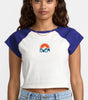 Women's RVCA Baby Raglan Tee