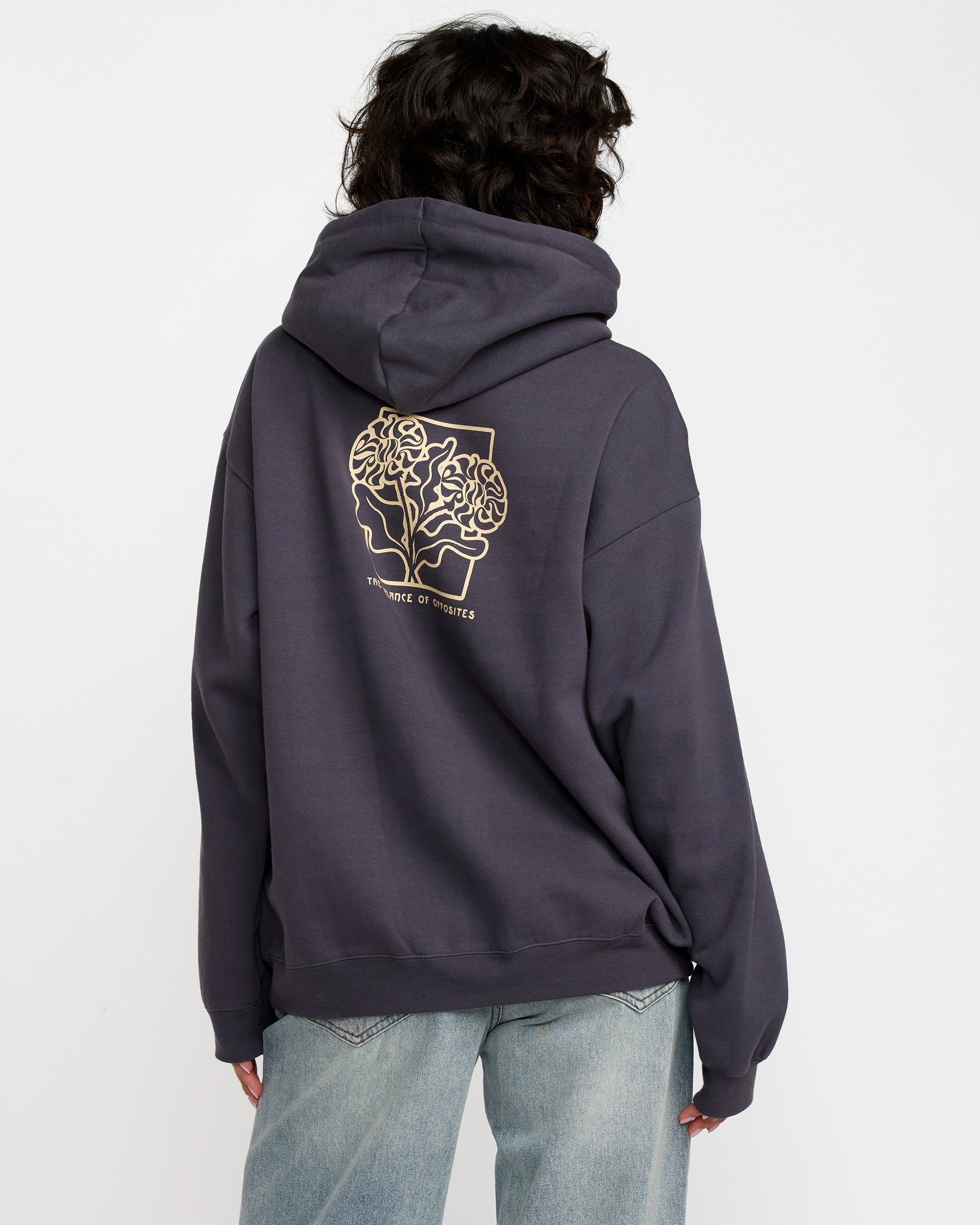RVCA women's Baggie BF Hoodie