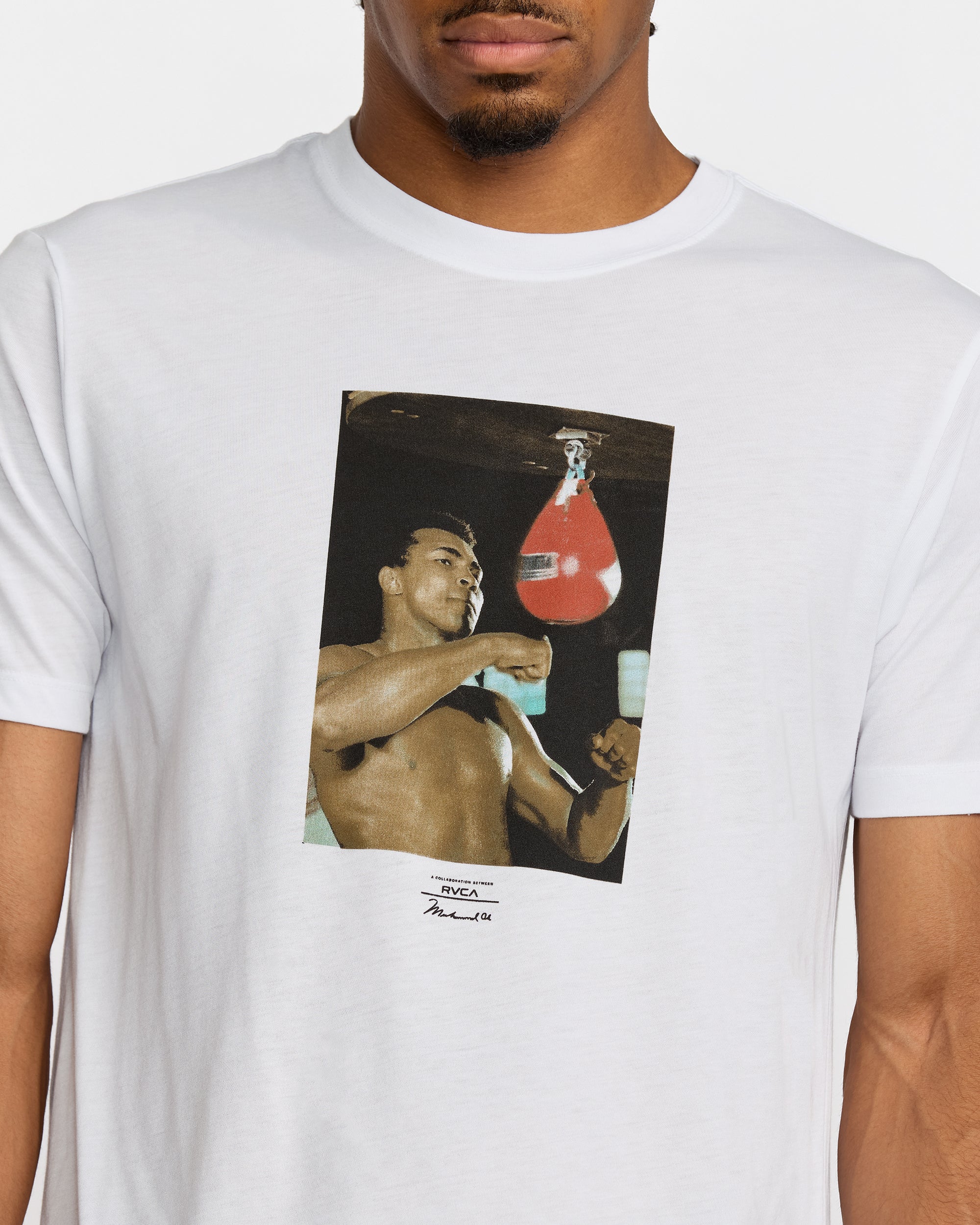 RVCA Men's VA X Ali Sting Like A Bee Short Sleeve Tee