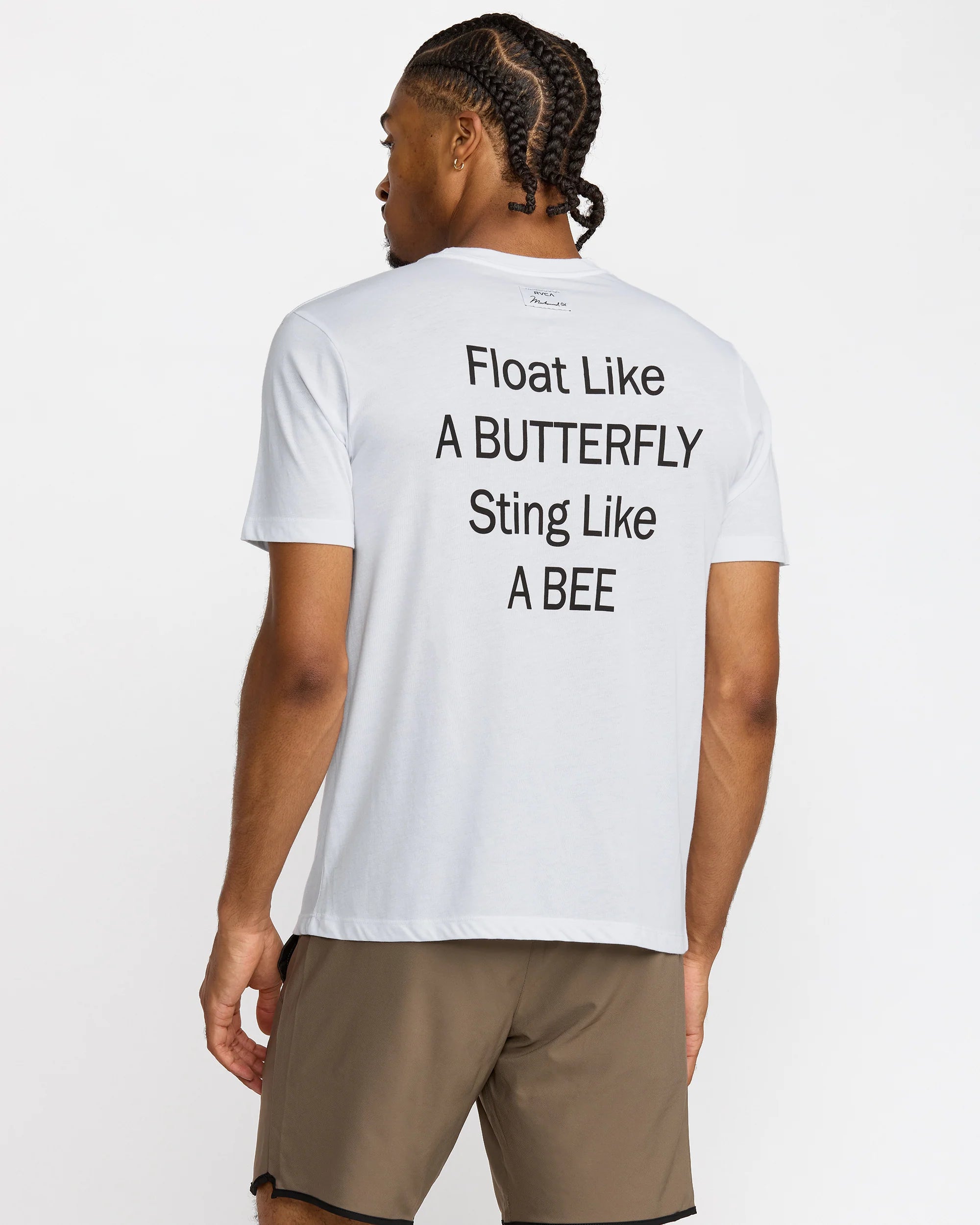 RVCA Men's VA X Ali Sting Like A Bee Short Sleeve Tee