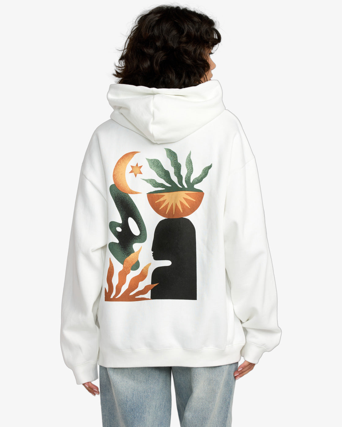 RVCA women's Baggie BF Hoodie