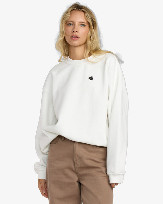 RVCA Women's Spanky Loteria Fleece Crew