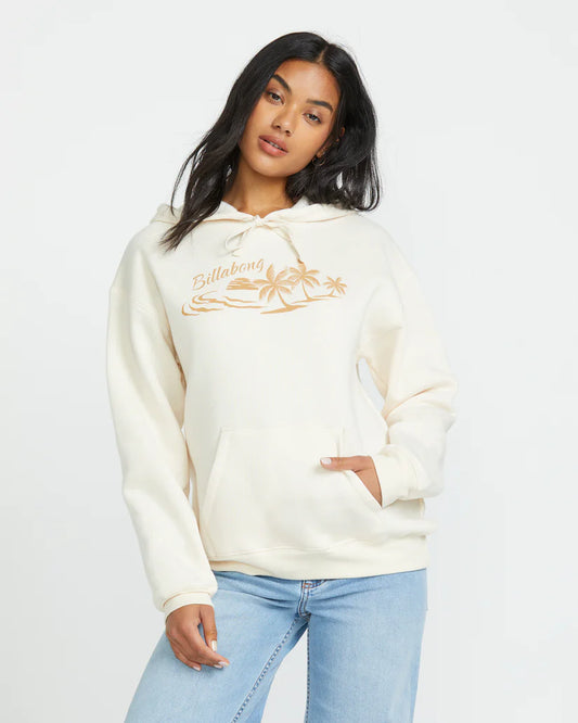 Fleece Beach Tropics Pullover Hoodie