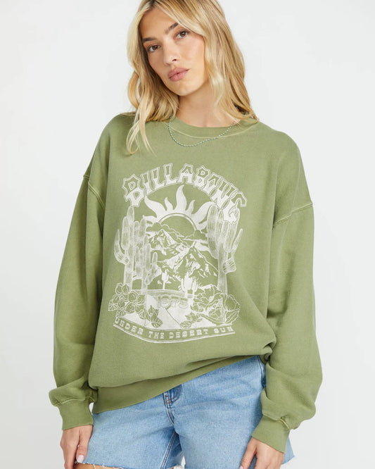 Billabong Women's Ride In Crew Fleece