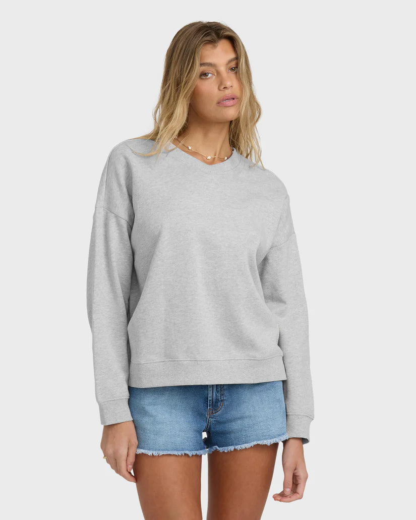 Billabong Women's Cambridge V-Neck Fleece