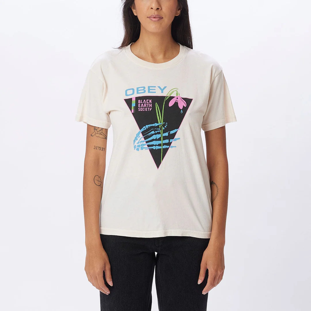 Obey Black Earth Society Tee