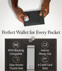 Slim Money Clip Bifold Wallet