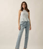 Promesa Layered Floral Eyelash Lace Ruffle Halter Cami Top