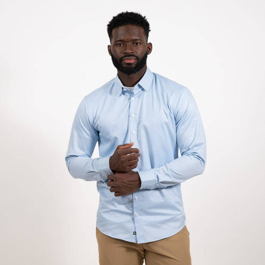 Tough Apparel Men's Hustle Sport Shirt Long Sleeve Slim Fit