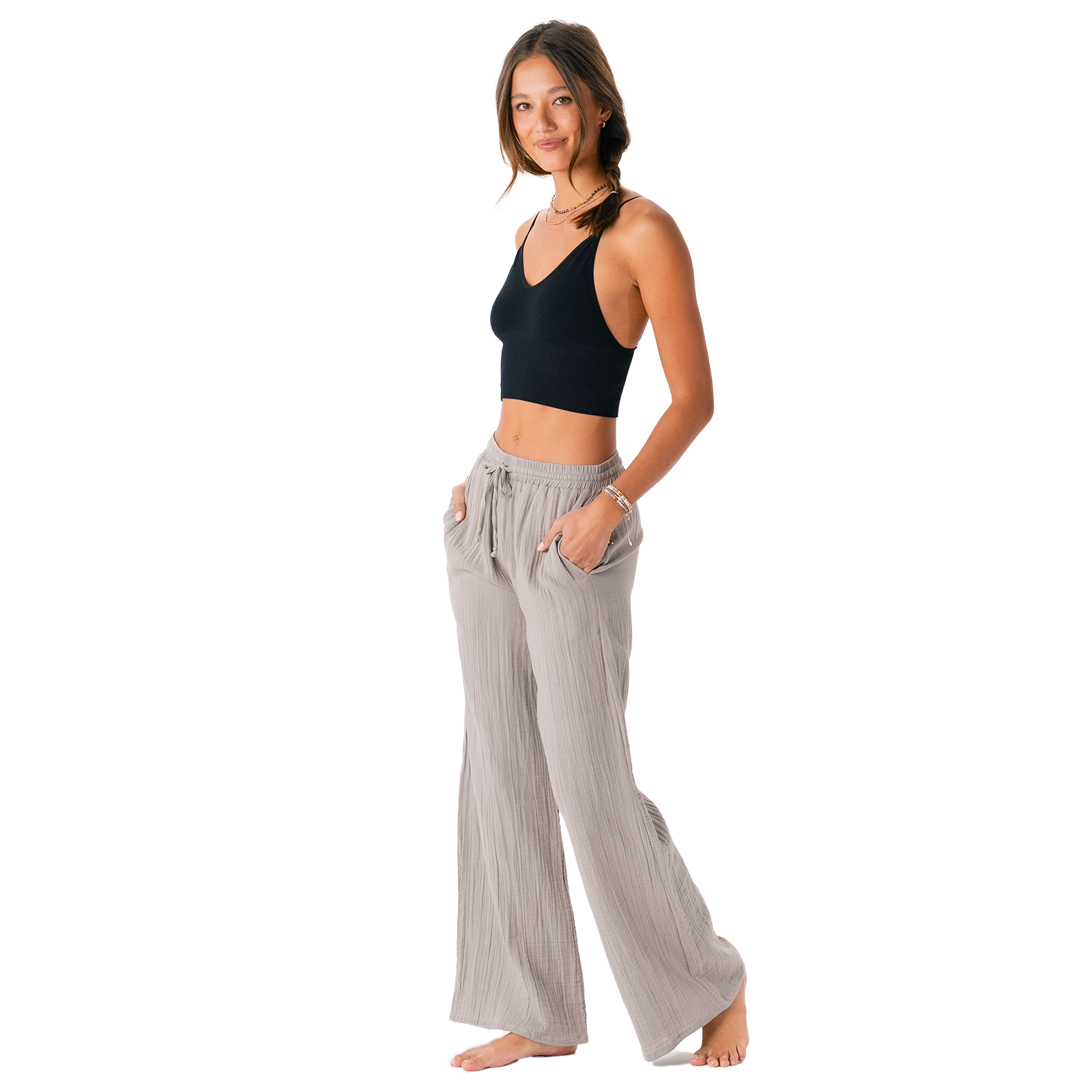 Lotus and Luna Stone Cabana Pants