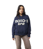 Moto-X Oversized Fleece Pullover