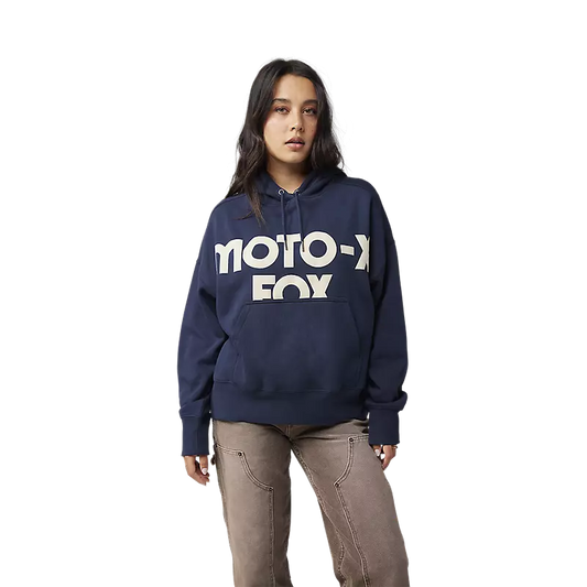 Moto-X Oversized Fleece Pullover