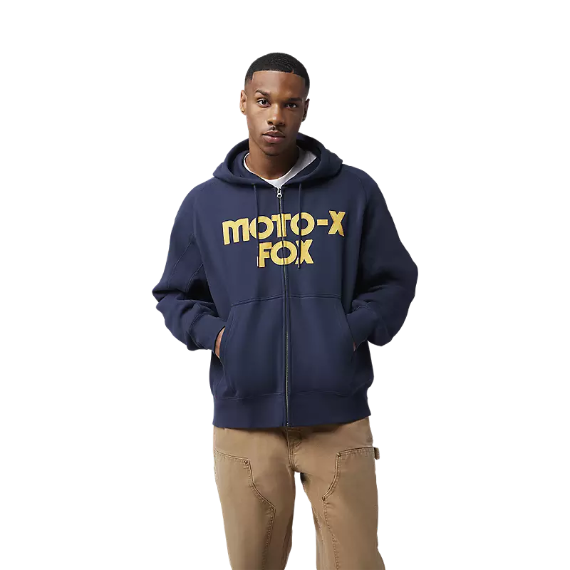 Moto-X Oversized Zip Hoodie