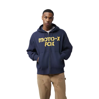 Moto-X Oversized Zip Hoodie